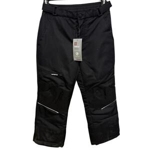 NEW Swiss Tech XXL 18 snow pants winter ski insulated black Boy Girl pocket kids
